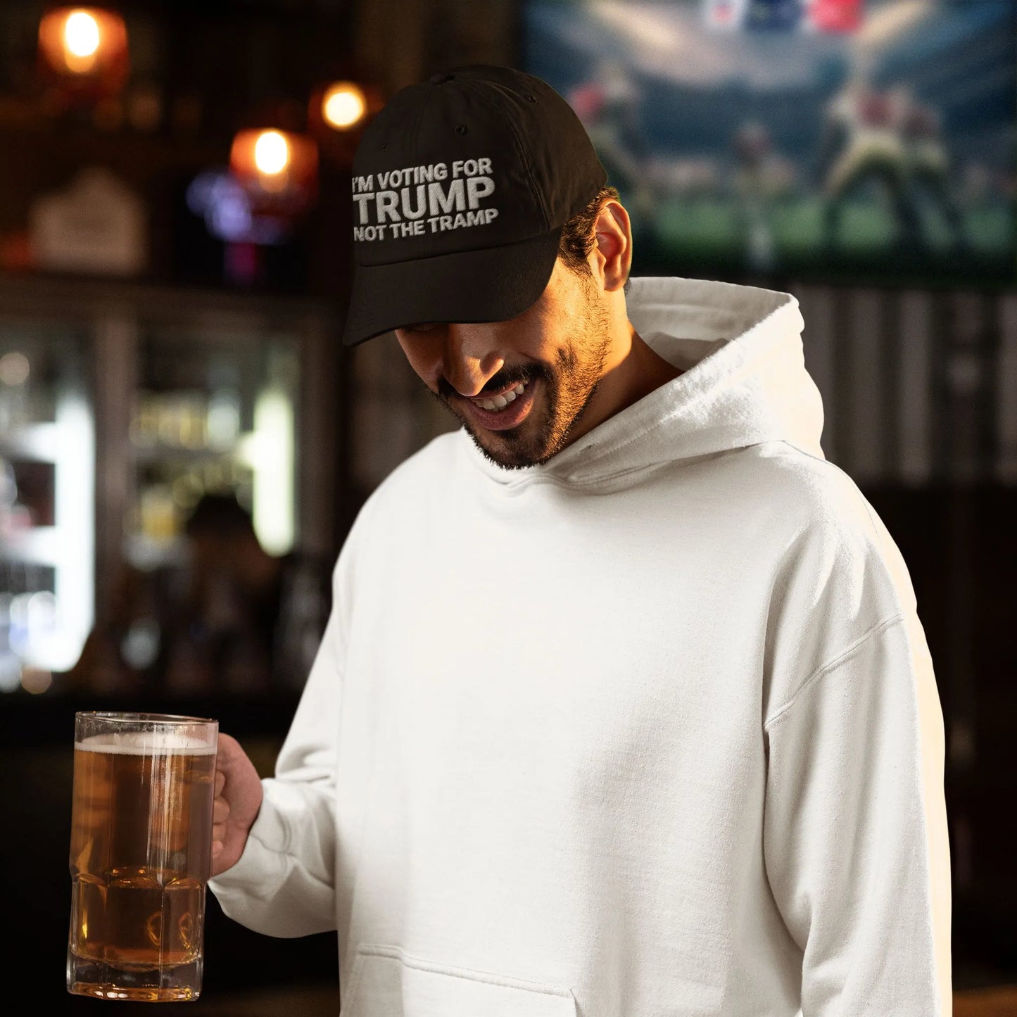 I'm Voting For Trump - Embroidered Dad Hat